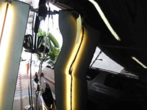 ヴェルファイア　デントリペア修理前