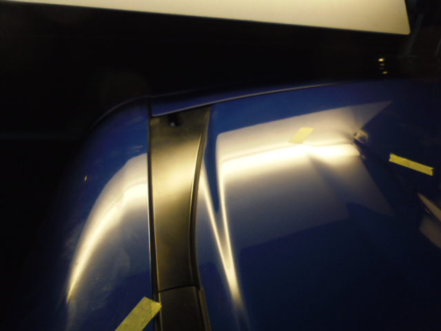 ルーフのデントリペア修理後