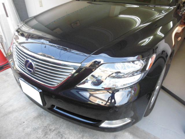 レクサスLS600 凹み修理