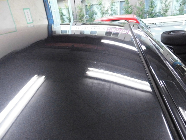 ルーフのヘコミ？歪み？デントリペア修理|BMW 523d | 東京都板橋区の