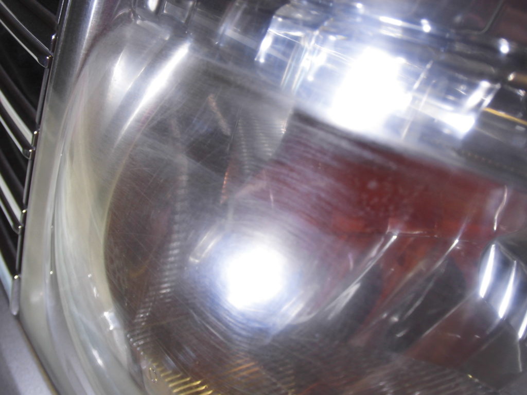 エルグランド　ヘッドライトコーティング