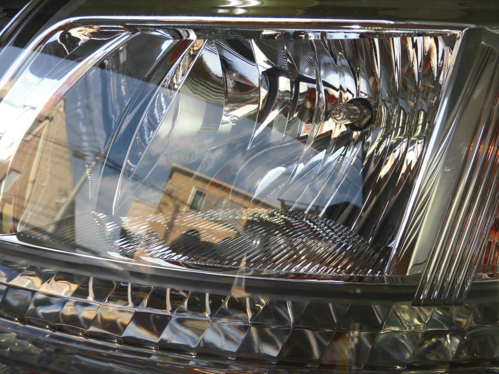 エルグランド　ヘッドライトコーティング