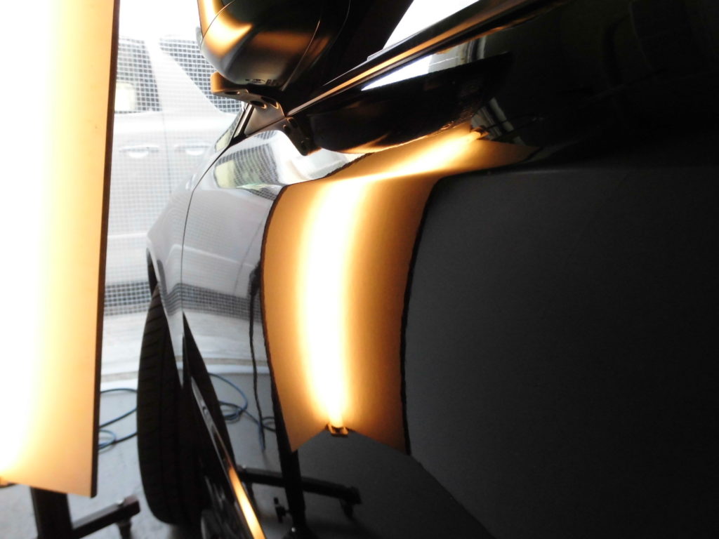 レガシィー ドアのデントリペア