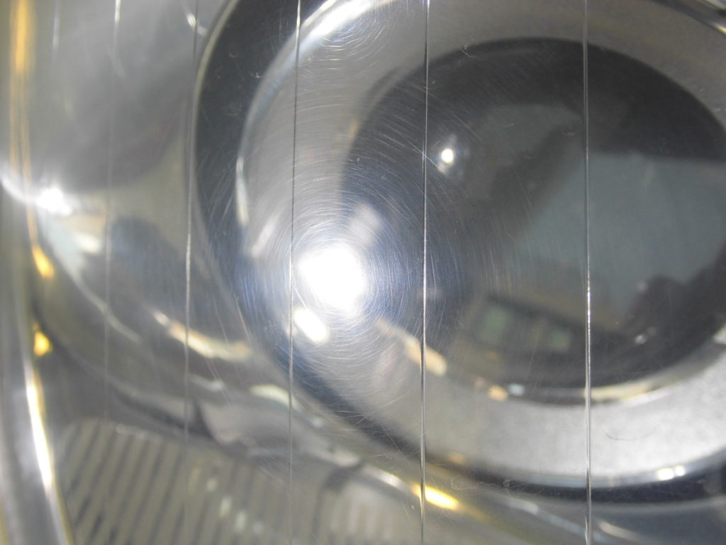 ベンツ　Eクラス　ヘッドライトコーティング