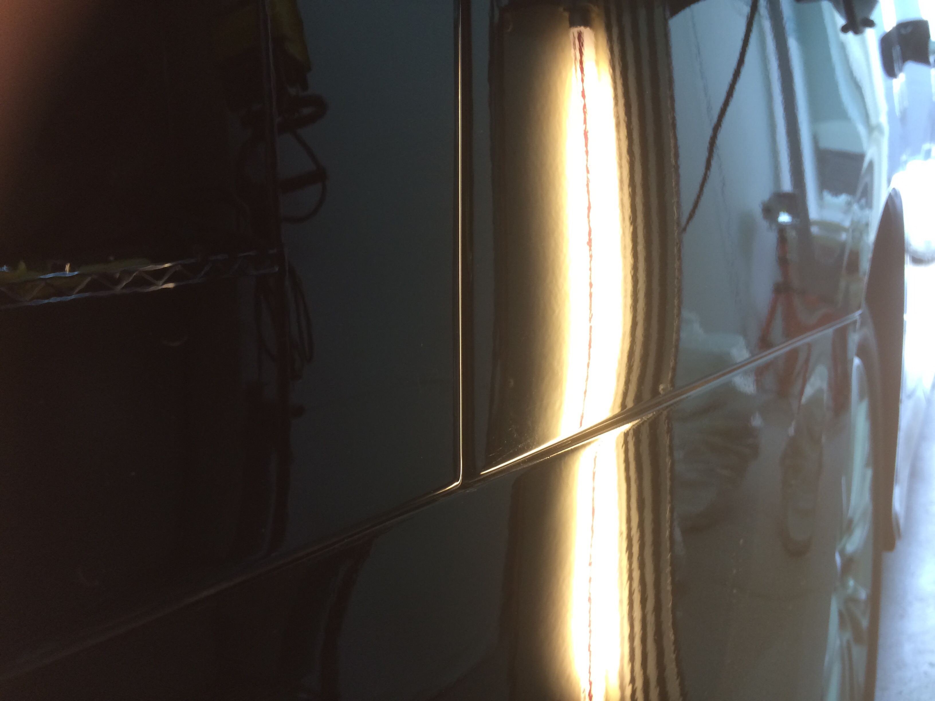 クォーターパネルのデントリペア