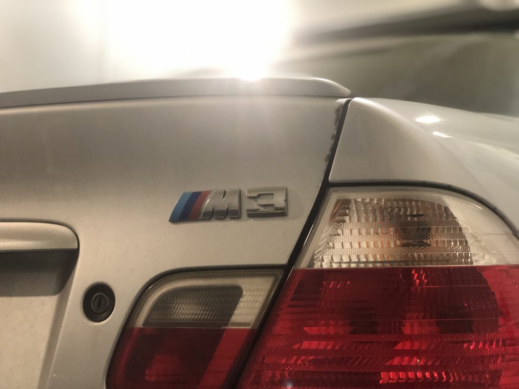 BMW M3クーペ　デントリペア