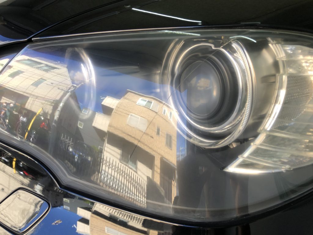 BMWX5　ヘッドライト内側の曇り