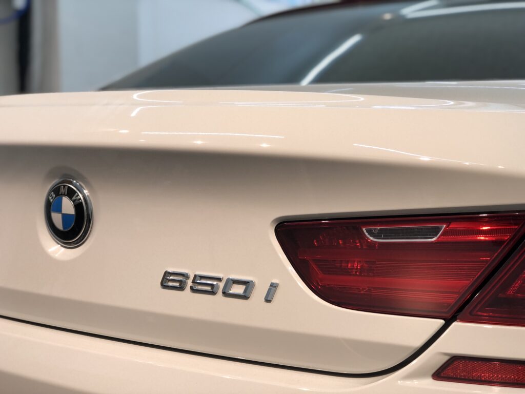 BMW6シリーズ　ヘッドライトリペア
