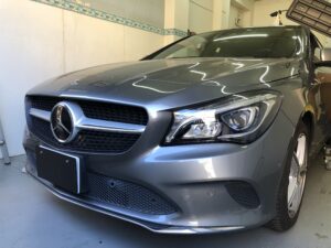 ベンツCLA220シューティングブレイク　デントリペア
