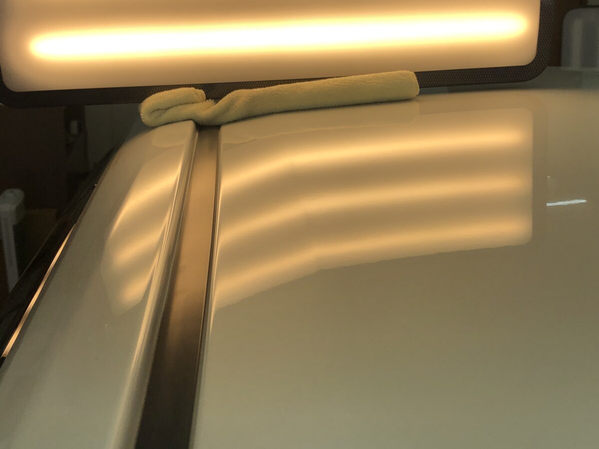 ルーフのデントリペア