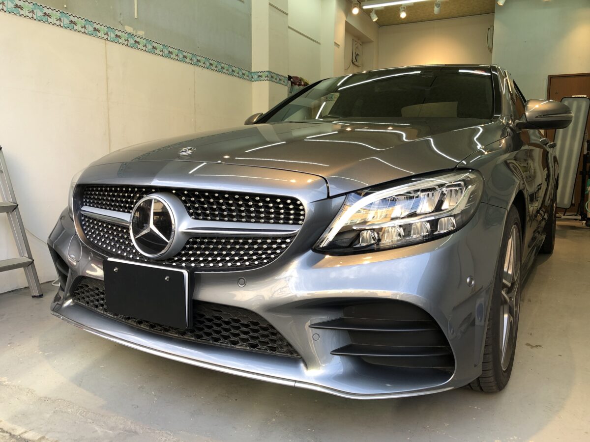 ベンツCクラス　デントリペア