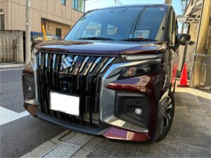 スズキ バンディット　ガラスリペア