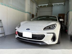 スバルBRZ　フロントガラスリペア