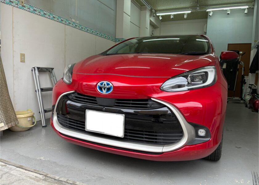 トヨタアクア　デントリペア